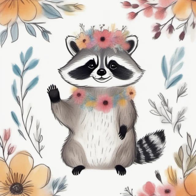 Bandit waving