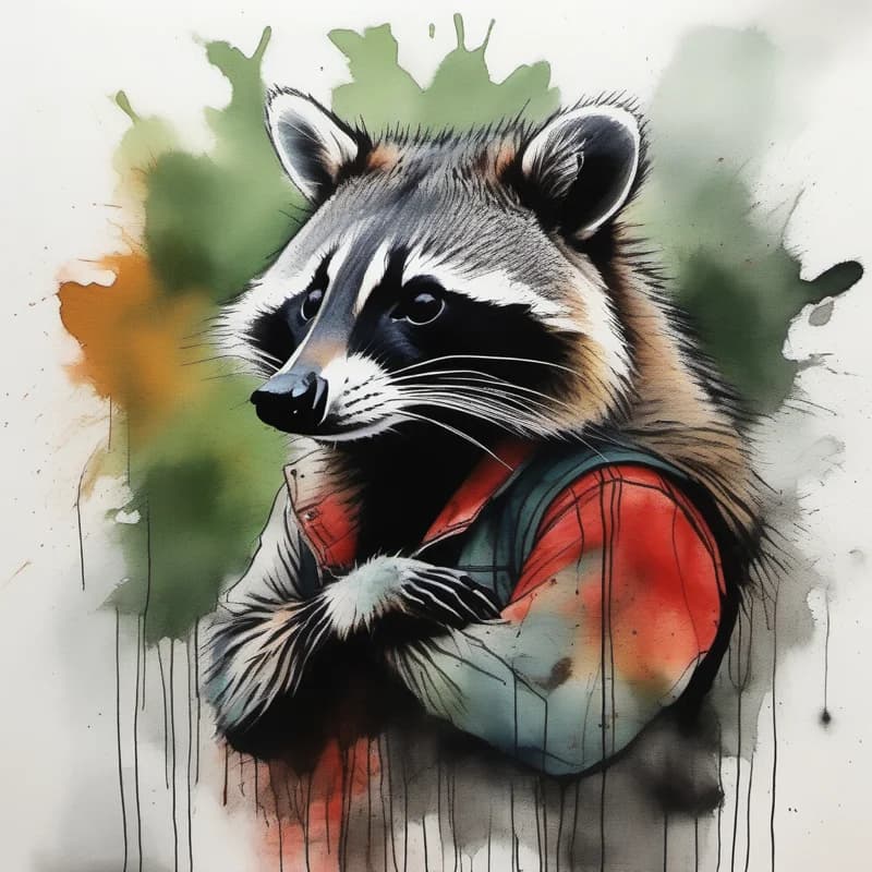 Bandit standing proud